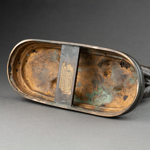 Antoine Louis BARYE - Basset anglais n°1 - Fonte F. Barbedienne 'cachet Or'