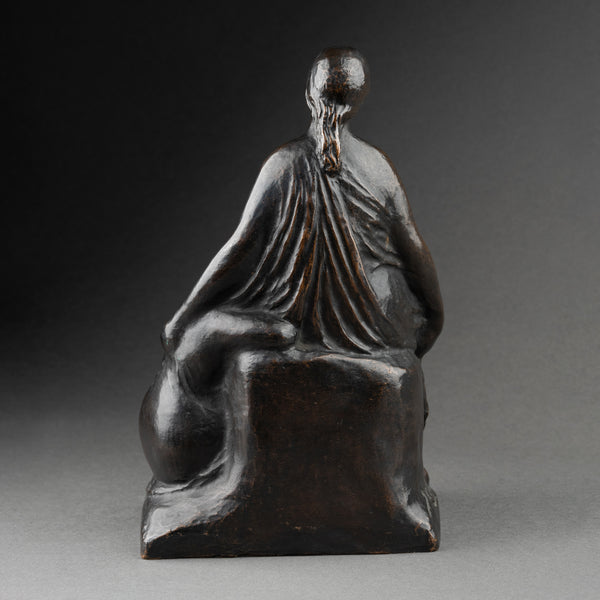 Joaquim CLARET VALLES (1879-1965) Femme et Enfant, bronze original vers 1950.