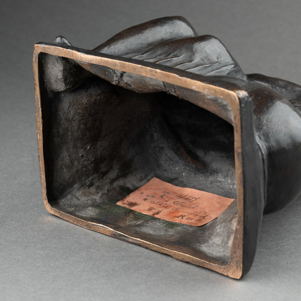 Joaquim CLARET VALLES (1879-1965) Femme et Enfant, bronze original vers 1950.