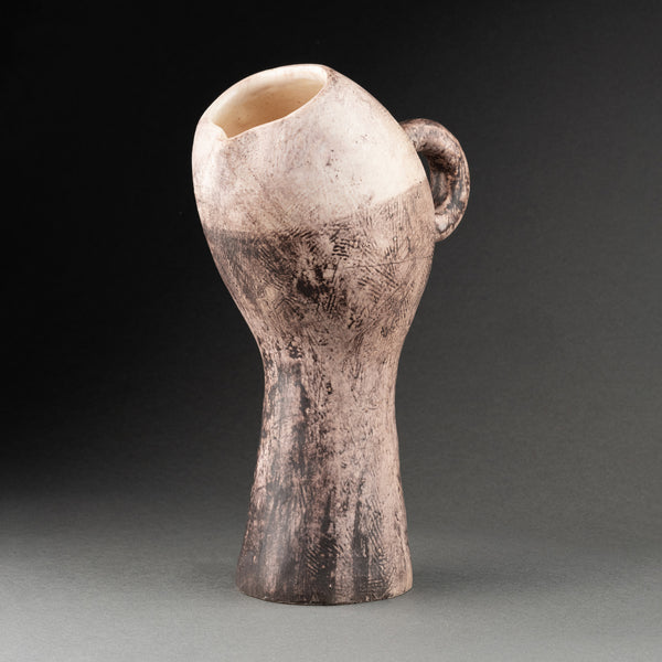 Jacques BLIN (1920-1995) Pichet en céramique émaillée, forme libre vers 1950