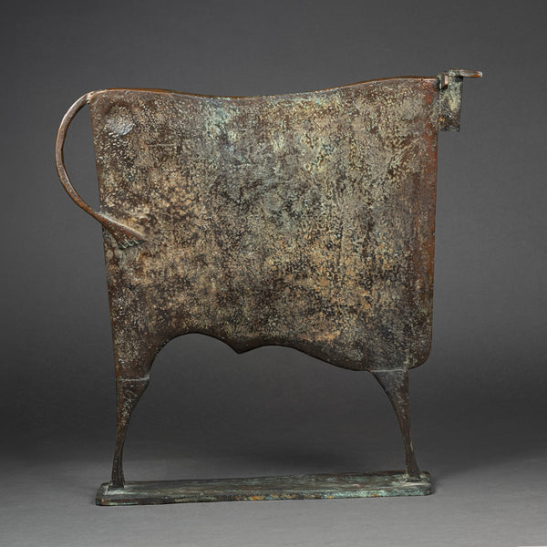 Carlos MATA (1948-2008) 'Toro Prestige' (2002) Unique proof in patinated bronze