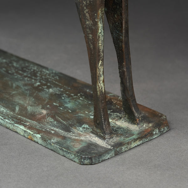Carlos MATA (1948-2008) 'Toro Prestige' (2002) Unique proof in patinated bronze