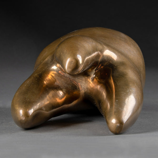 David SHRIGLEY (1968) "Brass Tooth" Polished bronze, 2010.