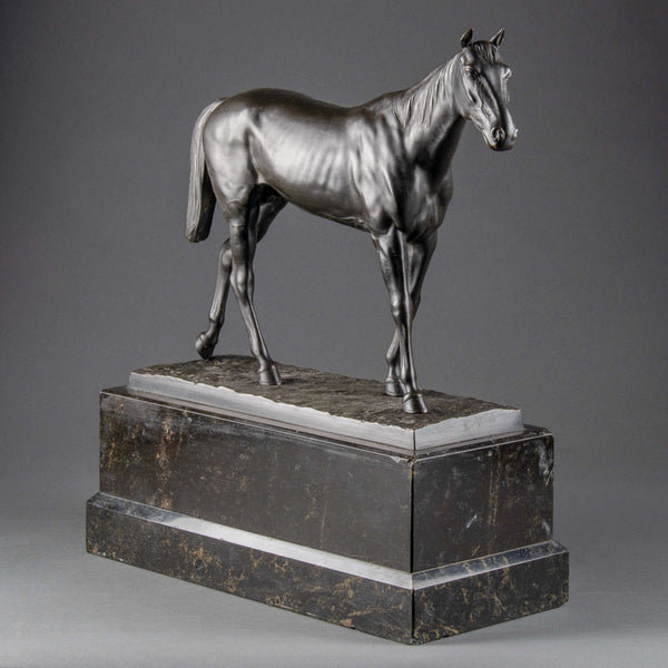 Harold GEBHARDT (1907-1984) 'Cheval debout' Bronze Art Déco
