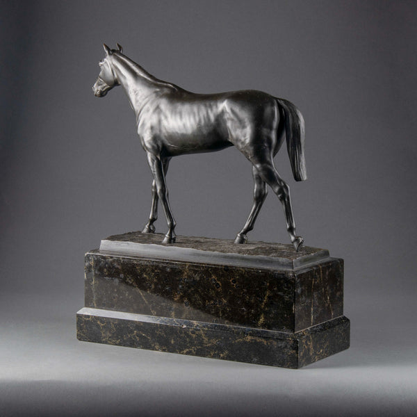 Harold GEBHARDT (1907-1984) 'Cheval debout' Bronze Art Déco