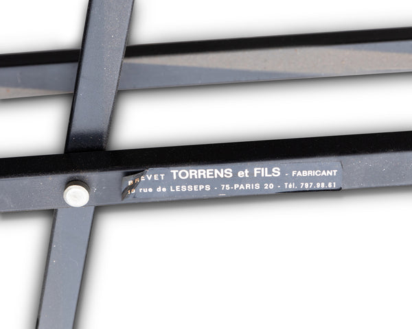 TORRENS & Fils system table - Varnished oak veneer - 1970s-1980s