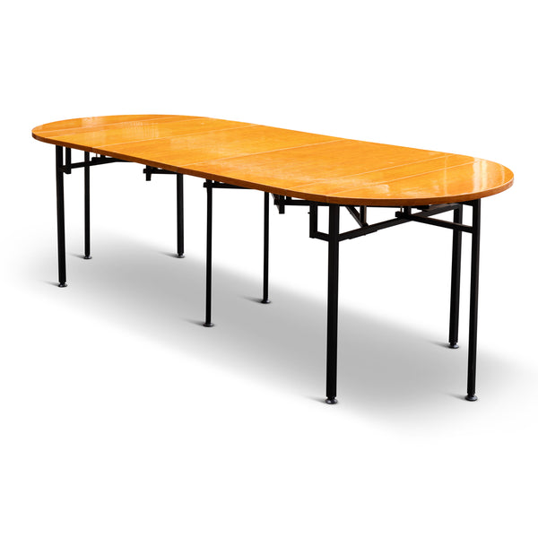 TORRENS & Fils system table - Varnished oak veneer - 1970s-1980s
