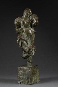 Ulysse GEMIGNANI (1908-1973) Danseuse en habits sur un pied - Bronze Art Déco