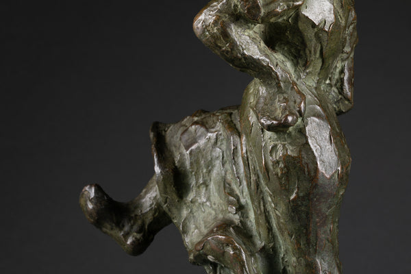 Ulysse GEMIGNANI (1908-1973) Danseuse en habits sur un pied - Bronze Art Déco