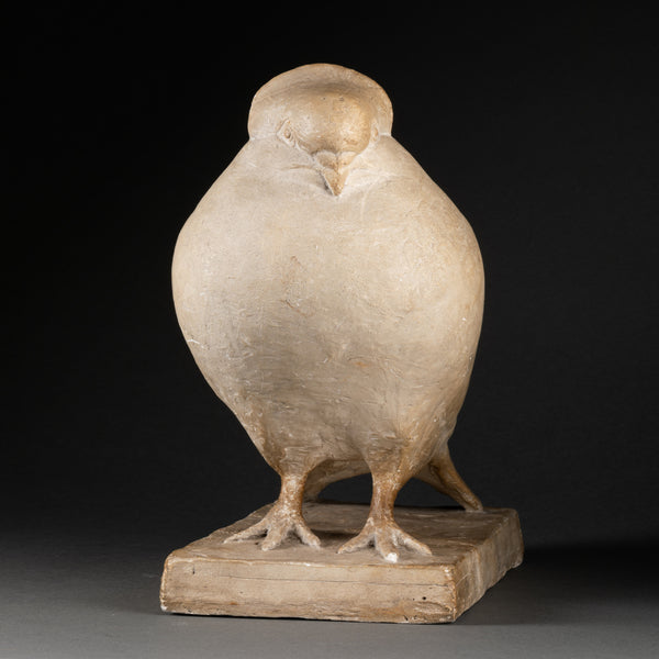 Simone BOUTAREL (1892-1987) - Pigeon - Plâtre d'atelier - Période Art Déco