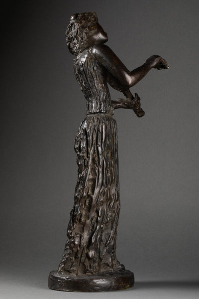 Apel Les FENOSA (1899-1988) - Violoniste (1946) - Epreuve originale en bronze numérotée sur 4.