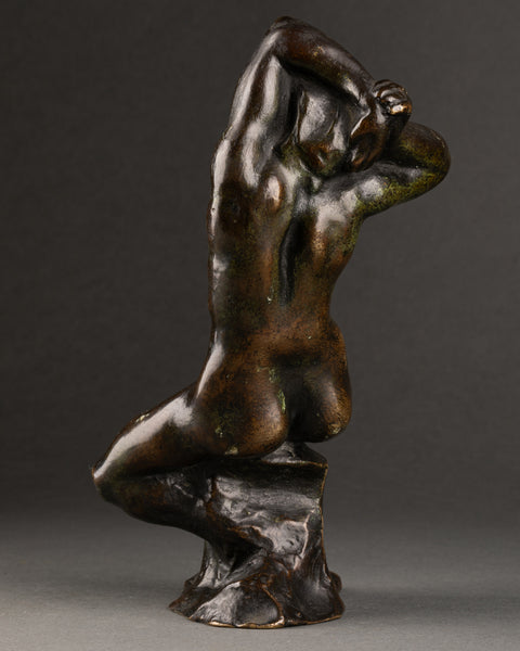 Léon-Ernest DRIVIER (1878-1951) 'The Bather' - Art Deco Bronze