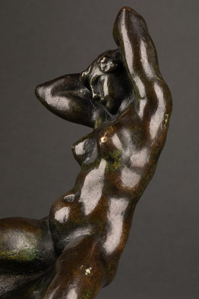 Léon-Ernest DRIVIER (1878-1951) 'La Baigneuse' - Bronze Art Déco