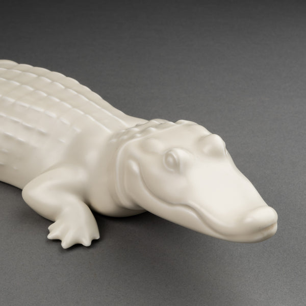 Armand PETERSEN (1891-1969) - Crocodile - Porcelaine Emaillée, Bing & Grundahl