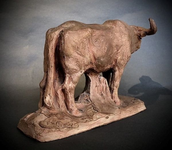 Félix GUIS (1887-1972) 'Water buffalo' Original terracotta proof