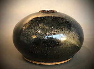 Jean GIREL (1947) Vase 'Oursin' - Glazed sandstone