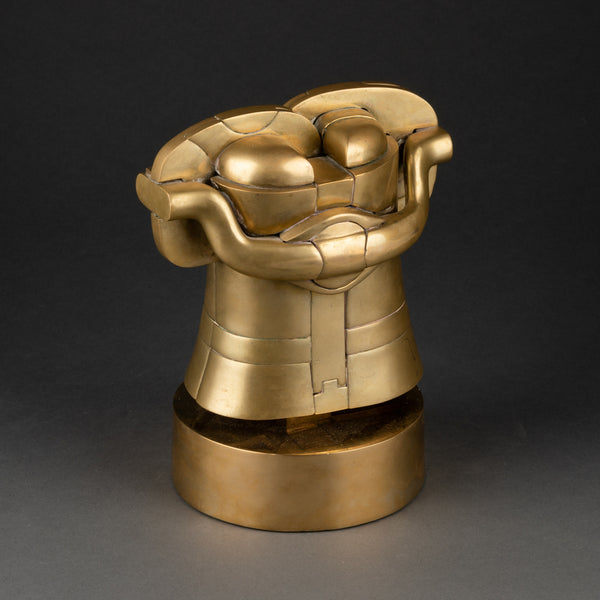 Miguel BERROCAL (1933-2006) Richelieu, Opus 115 (1968-1973) - sculpture puzzle en laiton doré.