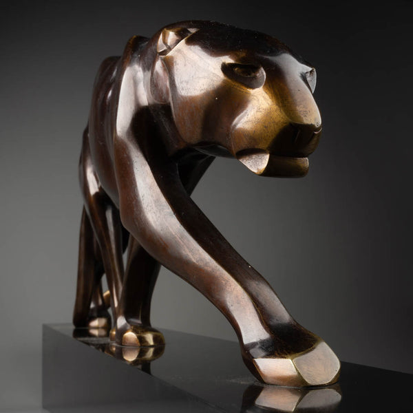 Maurice PROST (1894-1967) Walking Panther (large model), Bronze, Susse Frères Editors Paris